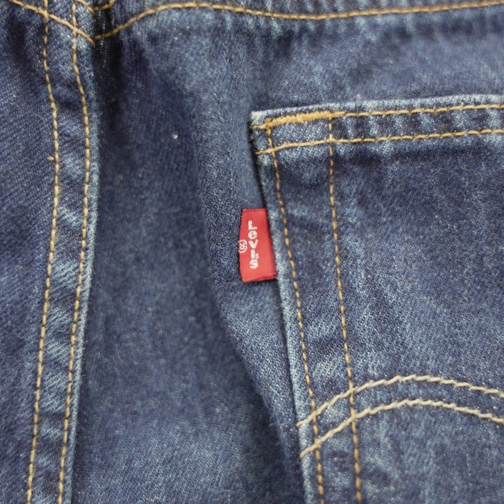 Levis 501 Vintage Y2K Jeans Mens 38x32 Medium Wash Blue Cotton‎ Button Fly 2004 - Picture 13 of 13
